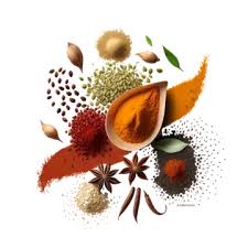 Diverse Spice Selection